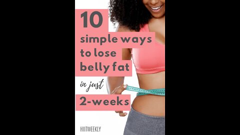 Belly fat lose exercise