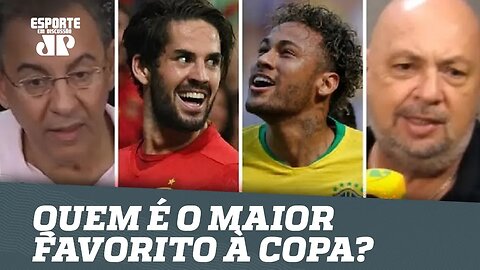 Quem é o MAIOR FAVORITO à COPA? Veja DEBATE!