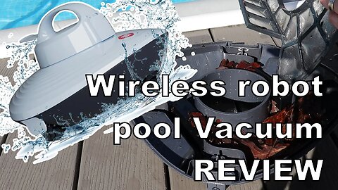 Hydrus Roker wireless pool vacuum robot review