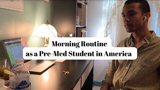 Morning Workout Routine as a Pre-Med Student