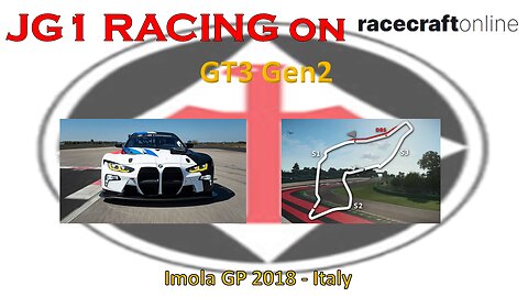 JG1 RACING on RCO - Race 1 - GT3 Gen2 - Imola GP 2018 - Italy