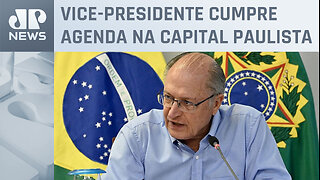 Na Fiesp, Alckmin evita falar sobre greve em SP e anuncia propostas para o setor industrial