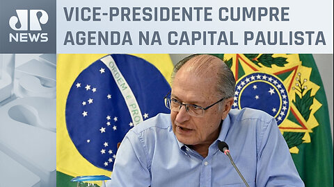 Na Fiesp, Alckmin evita falar sobre greve em SP e anuncia propostas para o setor industrial