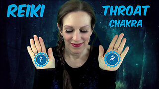Reiki✨ Throat Chakra 💙Clear & Strengthen💙Powerful Affirmation Programming💎Crystal & Smoke Cleanse