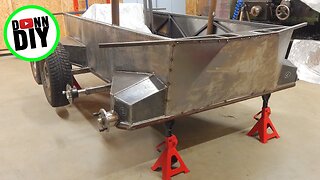 Welding A Sheet Metal Hull - Tracked Amphibious Vehicle Build Ep. 16