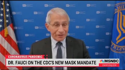 Fauci: The CDC Hasn’t Flip Flopped At All On Masks