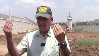 Israeli Sniper Protection, Walls Save Lives! Col Dan Tirza, Ph D Discusses the Israel Borders