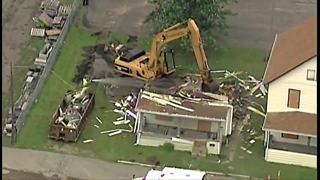 Shawn Grate's house of horrors demolished