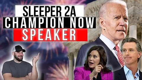 BREAKING: We just got a SLEEPER 2A ADVOCATE for Speaker of the House... Gun Controllers SCARED...