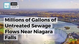 Millions of Gallons of Untreated Sewage Flows Near Niagara Falls