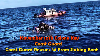 Chinese Coast Guard Harassing Philippines Supply Ship | Coast Guard Rescues 34 from Sinking Boat