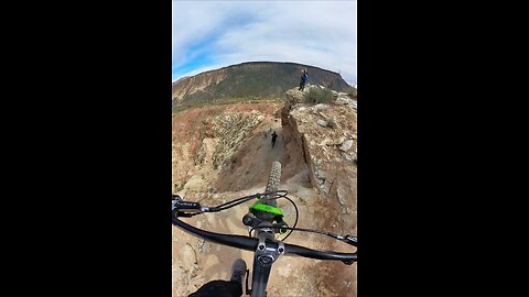 MTB Old Rampage Site - Top of Power Line