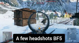 A few headshots — Battlefield 5