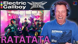 BABYMETAL 🇯🇵 x Electric Callboy 🇩🇪 - RATATATA | OFFICIAL VIDEO | DaneBramage Rocks Reaction, TWICE!!