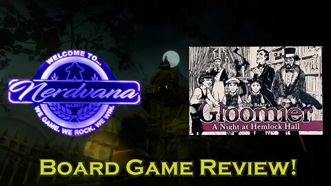 Gloomier: A Night at Hemlock Hall Board Game Review