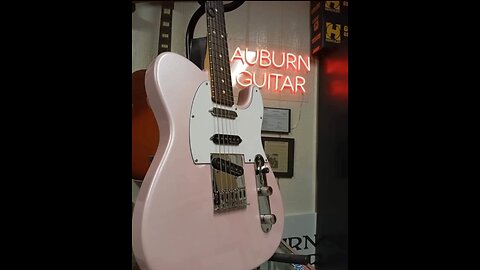 Trent Page's signature guitar.