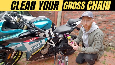 How To Get A Perfectly Clean Motorcycle Chain