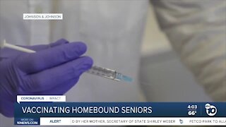 Vaccinating homebound seniors