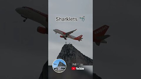 Sharklets A320 Gibraltar