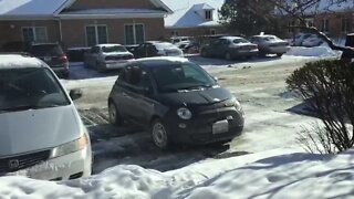 How The Fiat 500 Handles Snow