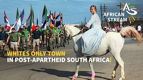 WHITES ONLY TOWN IN POST-APARTHEID SOUTH AFRICA!