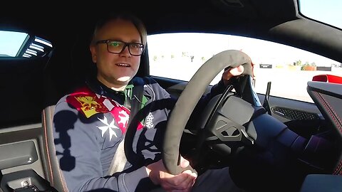 Peter becomes the drift king in the new Lamborghini Huracan Evo
