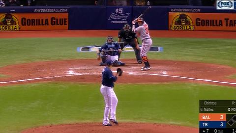 Jake Bauers has 3 RBIs as Tampa Bay Rays beat Baltimore Orioles 5-4