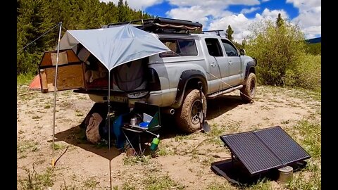 4x4 Micro #VanLife in a Truck: What Should You Get First to Start Living In Your Vehicle?