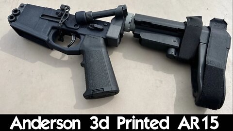 3d Printed AR15 - Modified Anderson Build