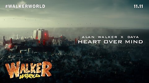 Alan Walker, Daya - Heart over Mind (Official Music Video)