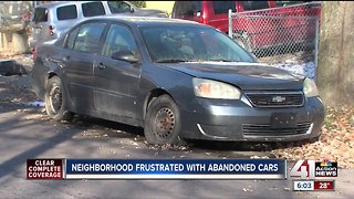 Abandoned cars in NE KCMO to get towed