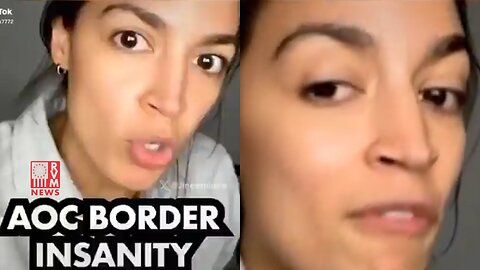 AOC Goes On an Unhinged Rant About The Border | Climate & White Supremacy