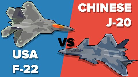 US Air Force F-22 vs China's J-20 Fighter Jet - Which Would Win? Military Unit Comparison