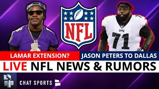 LIVE NFL News & Rumors: Lamar Jackson Extension? Odell Beckham Jr Back To Rams? + NFL Predictions