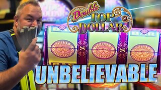 OMG: Still In Utter Disbelief!! Double Diamond Progressive Jackpot On Double Top Dollar