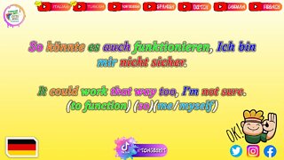 New German Sentences! \\ Week: 8 Video: 2 // Learn German with Tongue Bit!