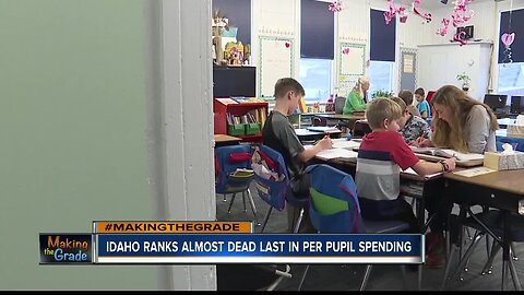 MAKING THE GRADE: Idaho's per pupil spending puts us in second-to-last place