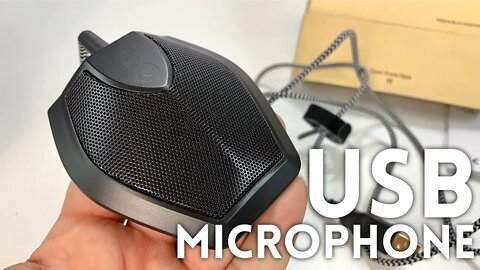 Record Interviews with the Omnidirectional Conference USB Microphone by Tonor