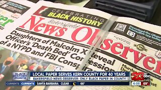 Bakersfield News Observer has been serving Kern County for the past 40 years