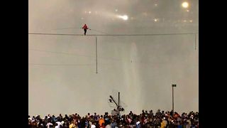 Tightrope Walk Over Niagara Falls