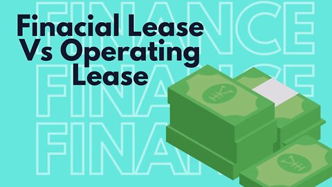 Finance Lease Vs Operating Lease