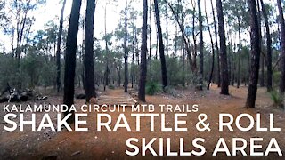 Shake Rattle Roll Skills Area | Kalamunda Mountain Bike Trails Perth