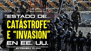 Cruces ilegales se disparan: Texas declara “invasión” en la frontera y "está construyendo un muro”