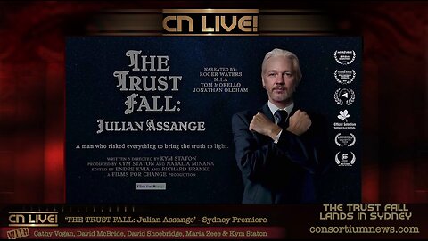 JULIAN ASSANGE - 'The Trust Fall' Premiere Q & A In Sydney