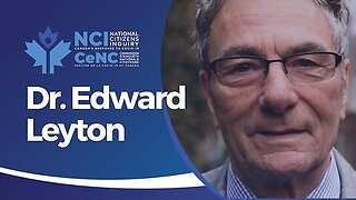 Dr. Edward Leyton - May 18, 2023 - Ottawa, Ontario