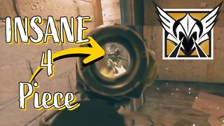 INCREDIBLE 4 Kills with Valkyrie on Rainbow Six Siege