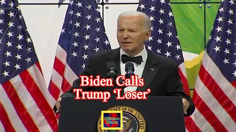Biden calls Trump ‘loser’ in gala remarks