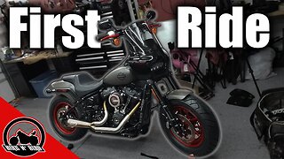 Fat Bob Build Series Ep.8.5 - Shakedown Ride & Dealership Drop Off