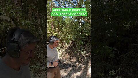 QUANTO É POSSÍVEL ACELERAR A CADÊNCIA COM O REDDOT COBERTO?