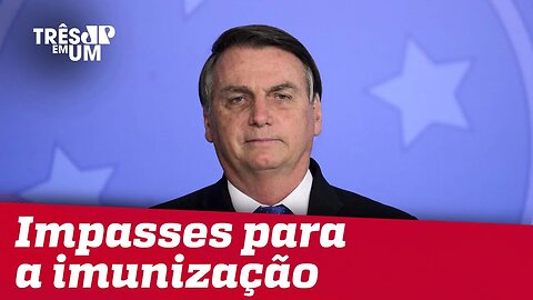 Bolsonaro reforça ser contra a Coronavac mesmo com aprovação da Anvisa